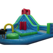 big kahuna inflatable water slide